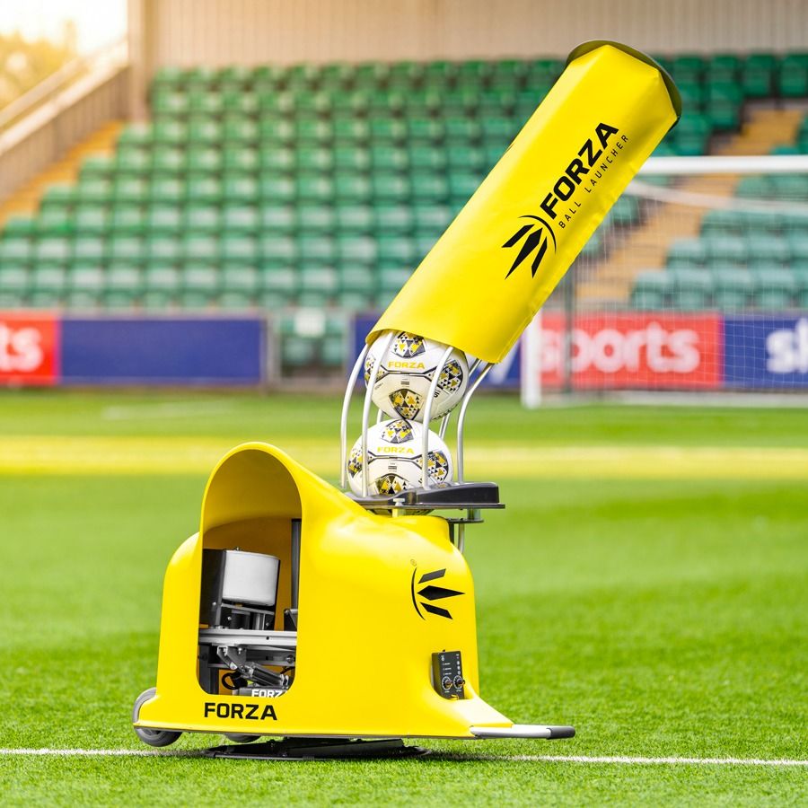 FORZA soccer ball launcher training machine
