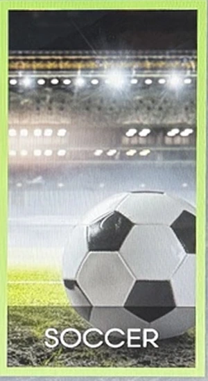 SOCCER game tile on the Triple Play simulator