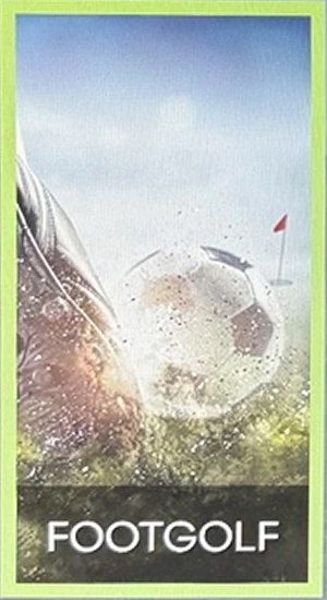 FOOTGOLF game tile on the Triple Play simulator