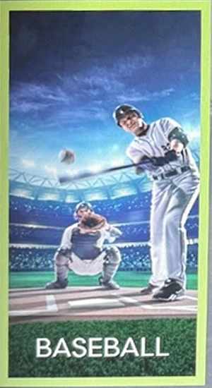 BASEBALL game tile on the Triple Play simulator