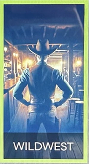 WILDWEST game tile on the Triple Play simulator