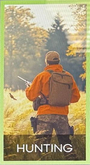 HUNTING game tile on the Triple Play simulator