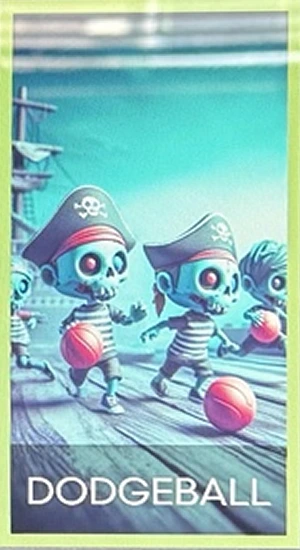 DODGEBALL game tile on the Triple Play simulator